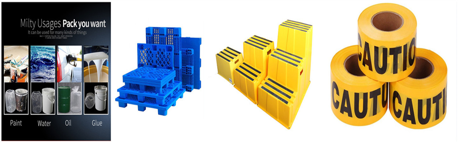 Clips plásticos del guante