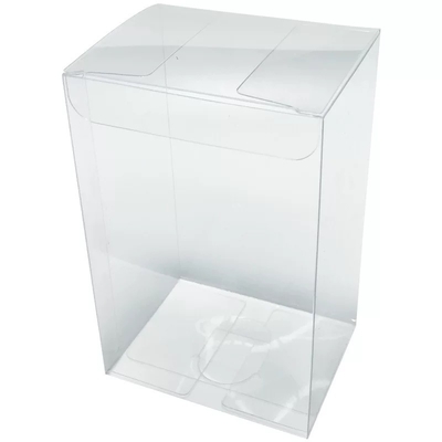 Hot Selling  PET Packing Box Custom Clear Transparent Folding Square Box