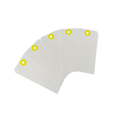 Vinyl Blank Gift Tag  PVC Tear Proof Waterproof Plastic Tag with Wire Tie