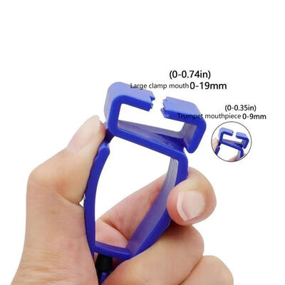 Custom High Strength POM Plastic Anti-lost Safety Non Slip Glove Clip Holder for Work Gloves