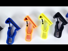 Clips plásticos del guante