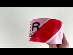 Cintas de advertencia de peligro de PE personalizadas