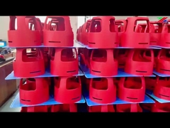 Color personalizable taburete de paso redondo con ruedas retráctiles - Superficie antideslizante