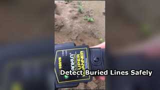 Cinta de advertencia subterránea detectable personalizada