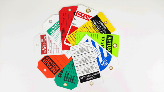 Custom Design Danger Notification Tag for Industrial Application