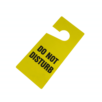 Logotipo personalizado etiqueta de seguridad de plástico para las normas de seguridad industrial