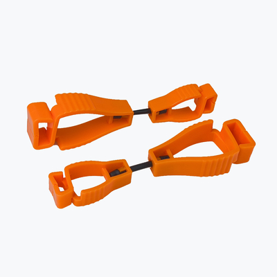 Clips de guante de plástico personalizados para almacenamiento seguro