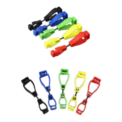 Guantes de plástico multicolores personalizados