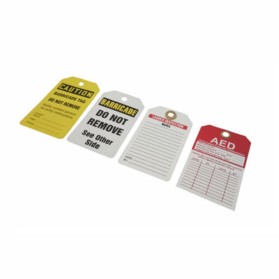 Etiquetas de seguridad de plástico de alta calidad personalizadas con logotipo y diseño