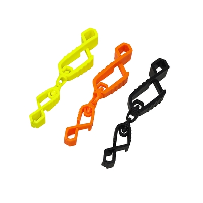 Muestra gratuita Muelle de guante de color portátil de seguridad de plástico