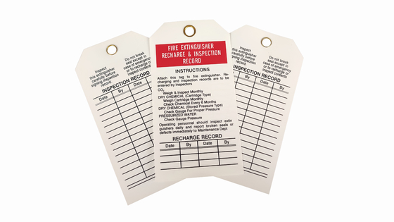 Etiqueta de plástico vinilo rectángulo impermeable etiqueta de seguridad interior exterior duradera