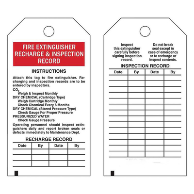Etiqueta de inspección de plástico PVC impermeable duradero de corte por die etiqueta de seguridad para advertencia