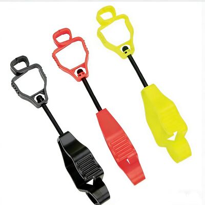 Wholesale  Custom Logo Glove Holder Colorful Portable Safety Plastic Glove Clip for Safety Work Gloves