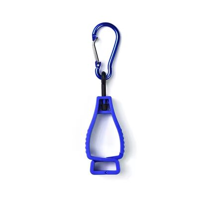 Teniente de seguridad de clips de guantes personalizados con carabiner para obras de construcción al aire libre