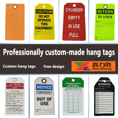Custom Lockout Tag, Waterproof Lockout Hanging Tags Custom Logo For Industrial Lockout Tagout Warning
